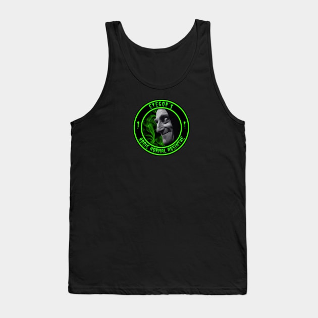 EYEGOR - ABBIE NORMAL ABSINTHE Tank Top by GardenOfNightmares